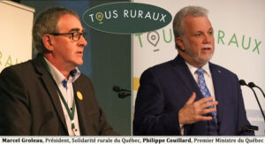 Marcel Groleau et Philippe Couillard