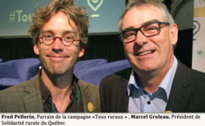 Fred Pellerin et Marcel Groleau