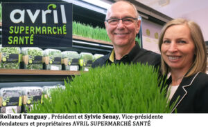 Rolland Tanguay et Sylvie Senay, Président et Vice-Présidente d’AVRIL