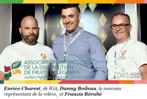 Enrico Charest, IGA SOBEYS, Danny Boileau, Francis Bérubé 