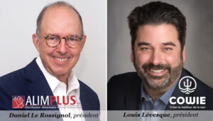 Daniel Le Rossignol, Alimplus, Louis Lévesque, Cowie