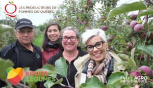 Mario Bourdeau, Sophie Perreault, Stéphanie Levasseur et Julie DesGroseillers