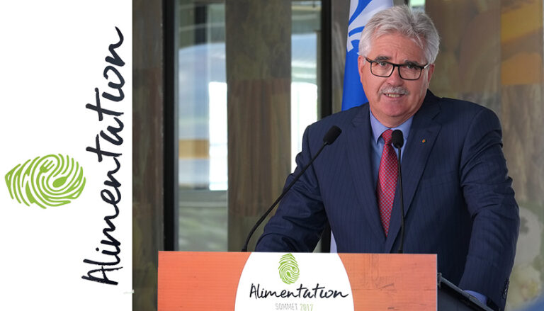 Sommet preparatoire alimentation Claude Lafleur Agro quebec