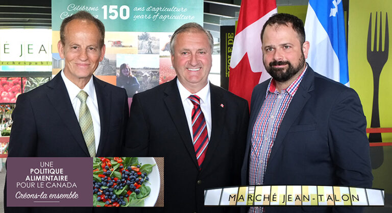 Politique alimentaire canadienne jean-claude poissan agro quebec