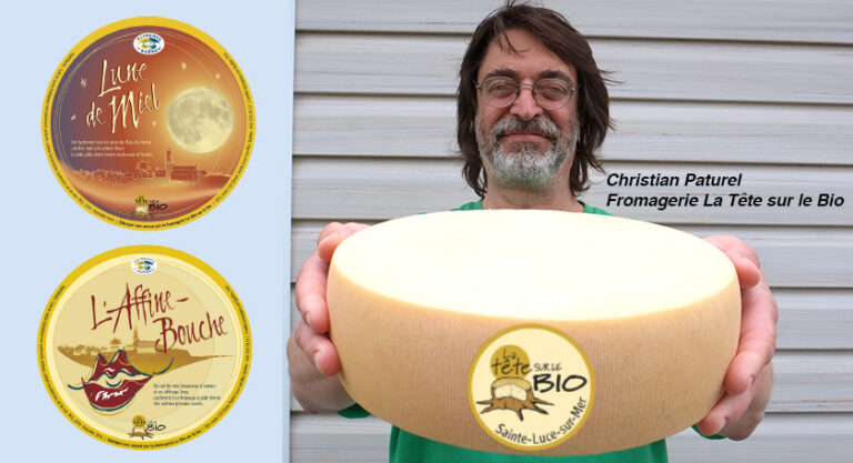 Christian Paturel, Fromagerie La Tête sur le Bio