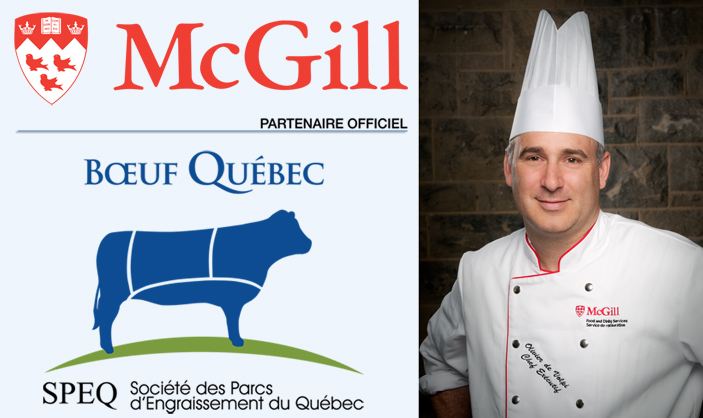 Oliver De Volpi, Chef exécutif et responsable des services alimentaires de l’Université McGill