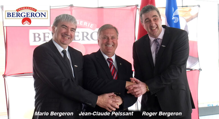 Trio_Bergeron_01 Fromagerie Bergeron, Jean-Claude Poissant, agro Quebec