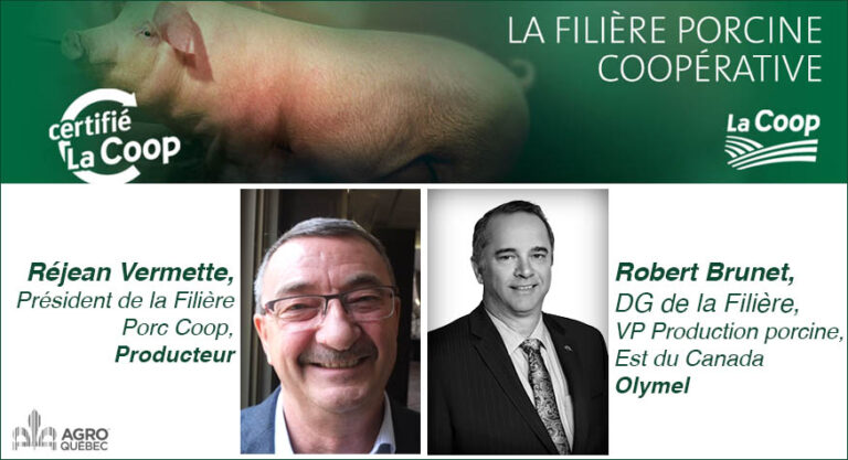 blogue-filière-coop-porc Réjean Vermette, Robert Brunet