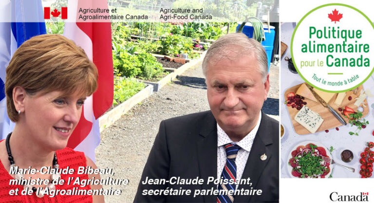 Politique-alimentaire_Marie-Claude Bibeau-Jean-Claude Poissant Politique alimentaire