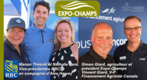 Expo Champs Manon Theoret Nathalie Pare Alex Harvey Simon Giard Vincent Giard