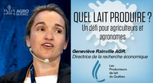 Quel lait produire