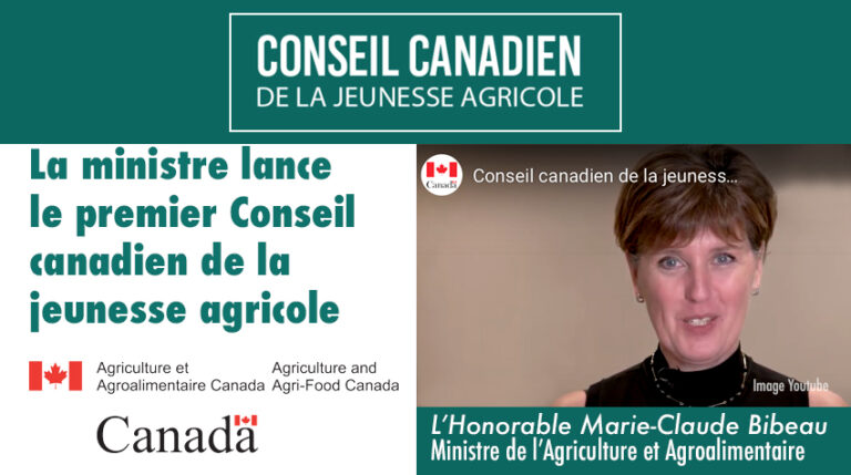 AAC-Conseil jeunesse_Marie-Claude Bibeau Conseil jeunesse agricole