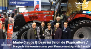 Marie-Claude Bibeau au Salon de l'agriculture