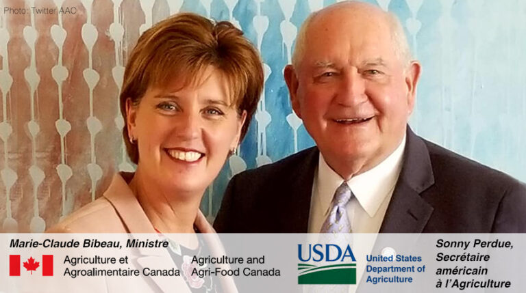 AAC_Marie-Claude Bibeau_Sonny Perdue Marie-CLaude Bibeau / Sonny Perdue