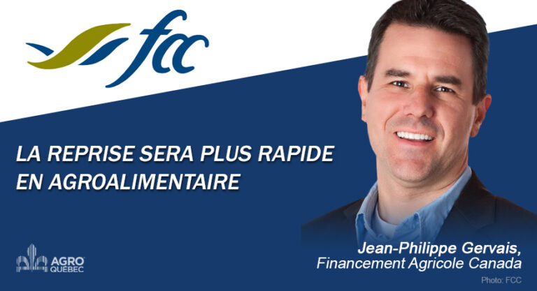 Blogue – LA REPRISE SERA PLUS RAPIDE EN AGROALIMENTAIRE