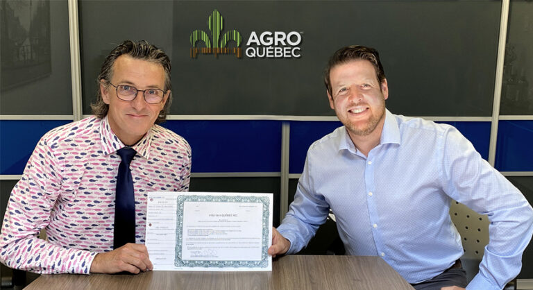 Agro Quebec nouvel associe Philippe St-Jean Vice-Presidence