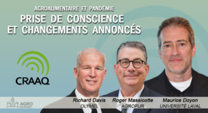 Blogue AGROALIMENTAIRE ET PANDEMIE PRISE DE CONSCIENCE ET CHANGEMENTS ANNONCES