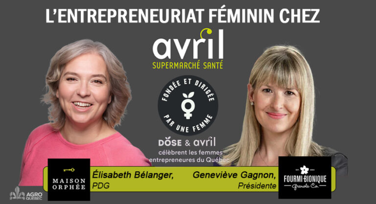 Blogue L’ENTREPRENARIAT FÉMININ CHEZ AVRIL V6 Logo Dose
