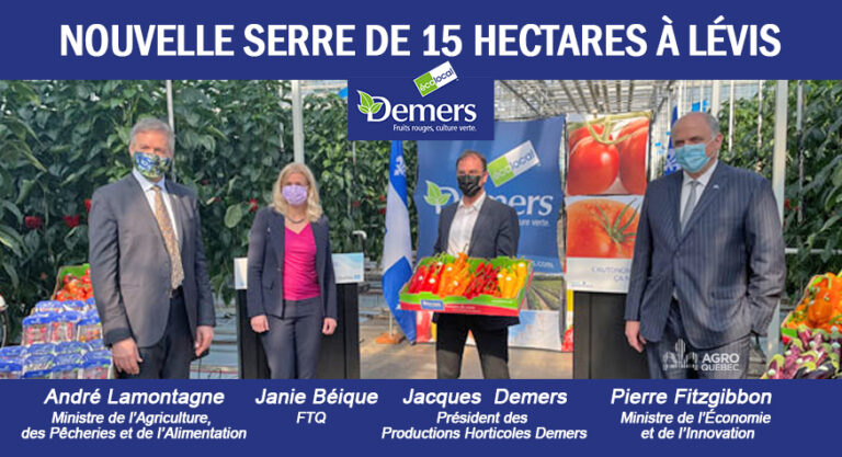Blogue NOUVELLE SERRE DE 15 HECTARES À LÉVIS version 2