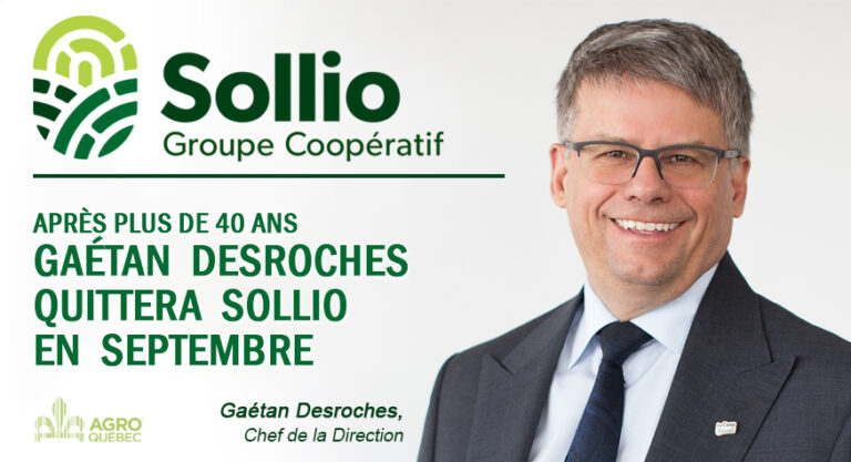 Blogue GAÉTAN DESROCHES QUITTERA SOLLIO EN SEPTEMBRE