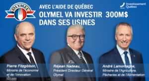 Blogue OLYMEL VA INVESTIR 300M DANS SES USINES