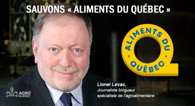 Blogue Sauvons aliment du Québec