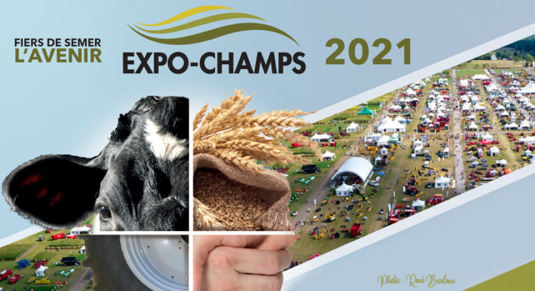 Communiqué expo-Champs 2021 SUCCÈS