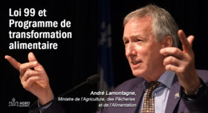 Blogue Loi 99 et Programme de transformation alimentaire 1