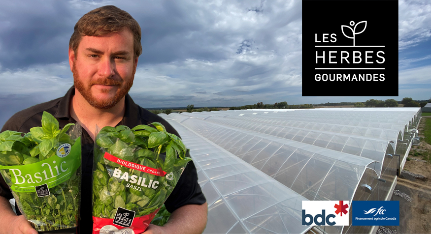 Communiqué – Financement de 11,7 M$ de BDC et FAC pour doubler la superficie de production v2