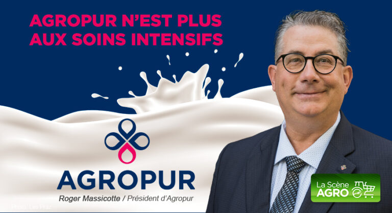 Balado – AGROPUR N’EST PLUS AUX SOINS INTENSIFS