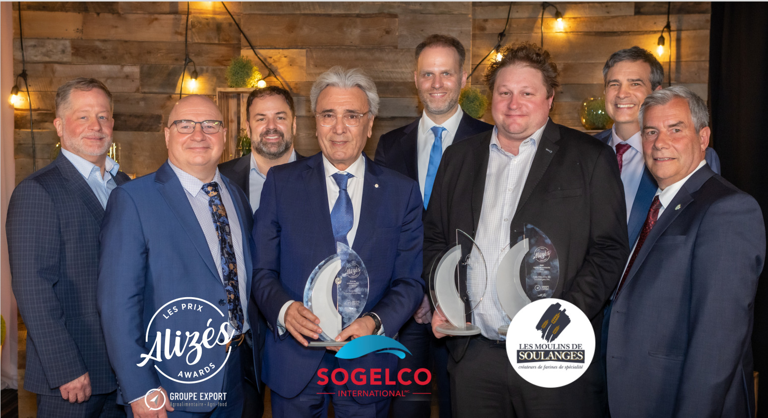 Les Moulins de Soulanges et Sogelco International, grands lauréats des Prix Alizés 2022 Les Moulins de Soulanges et Sogelco International, grands lauréats des Prix Alizés 2022