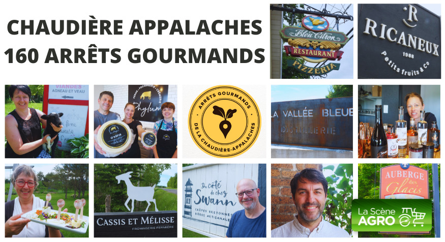 Balados Arrets gourmands Agrotourisme Chaudière Appalaches