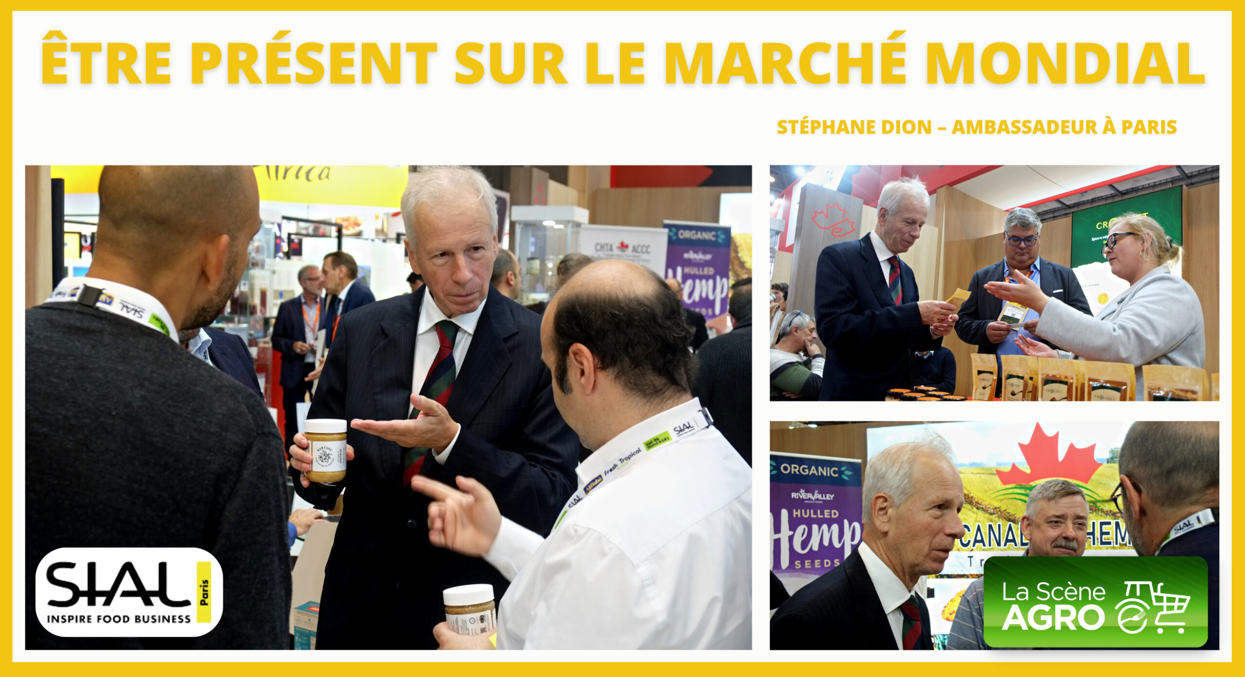 Stéphane Dion Marché mondial agroalimentaire