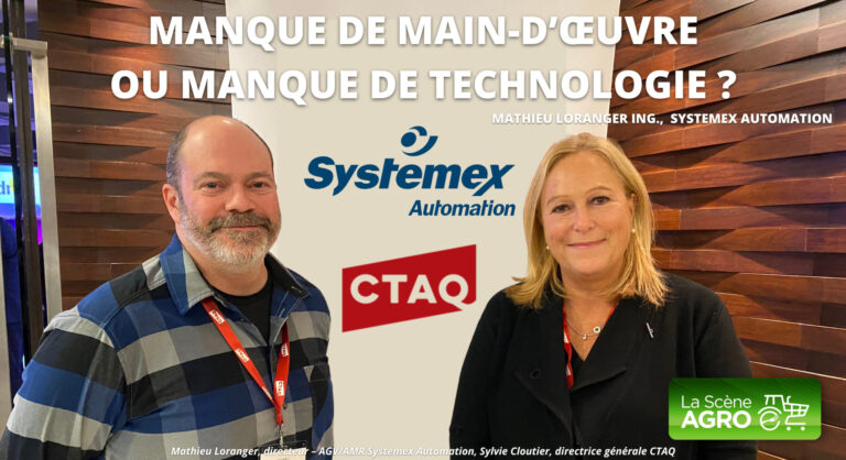 Main d’œuvre agroalimentaire Systemex automation