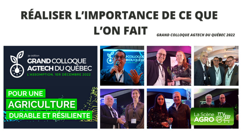 Grand colloque agtech 2022 Zone agtech événement
