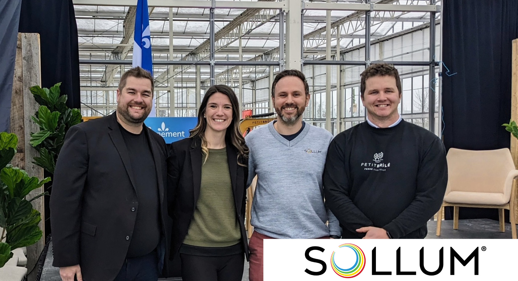 Sollum technologies Petit brûlé Éclairage DEL serres
