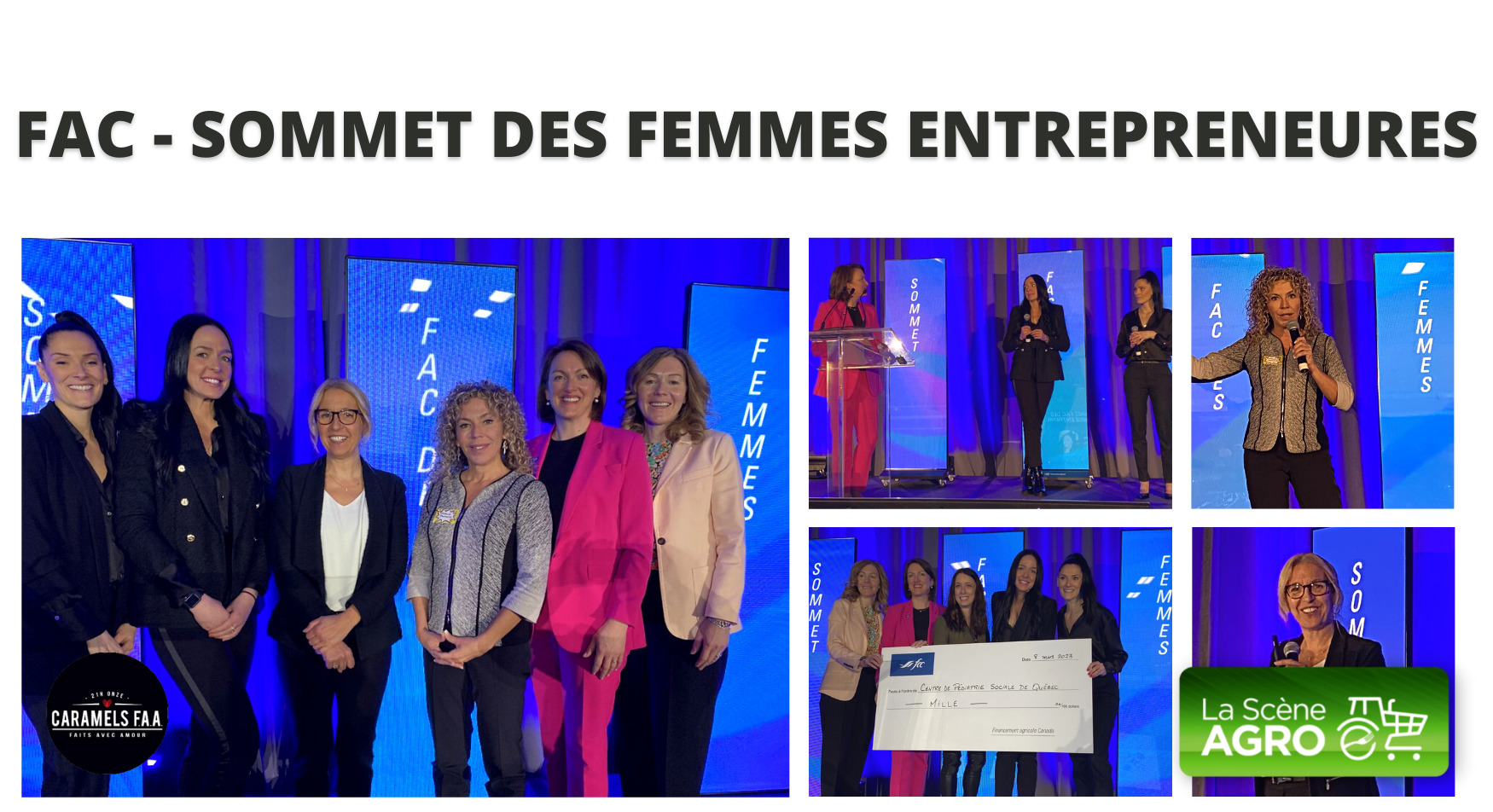 FAC Sommet des femmes Journée des femmes agroalimentaire