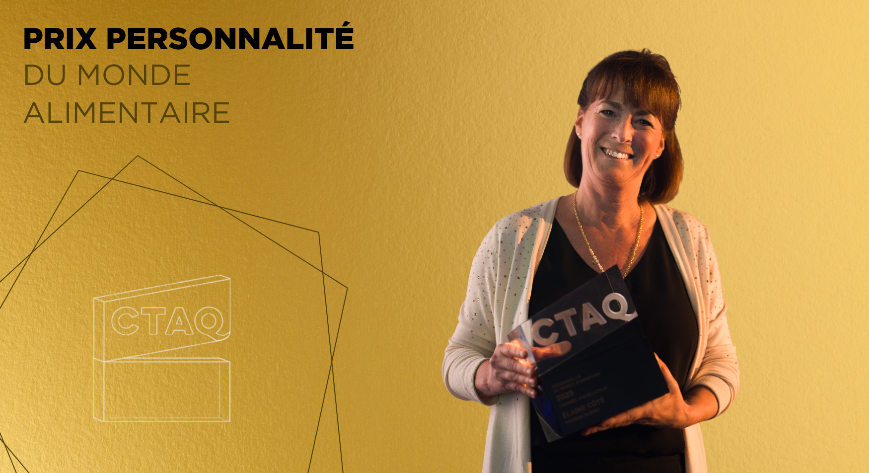 CTAQ Elaine Coté Personnalité du monde alimentaire 2023