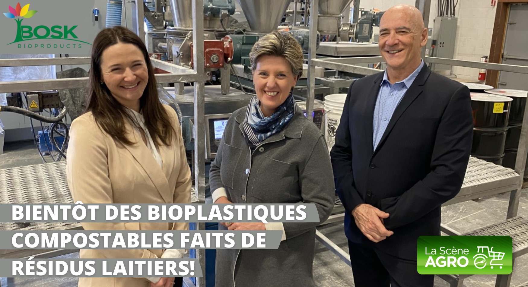 Bioproduits compostables Bosk bioproduits