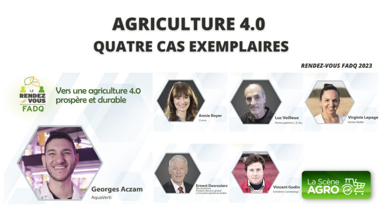 Agriculture 4.0 FADQ Rendez-vous financière agricole