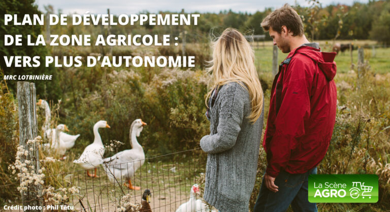 PDZA Lotbinière MRC Lotbinière développement agricole