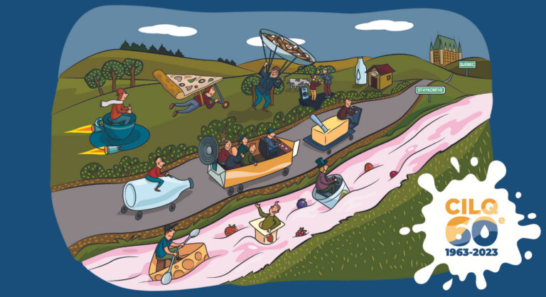 60e anniversaire CILQ logo 60e CILQ