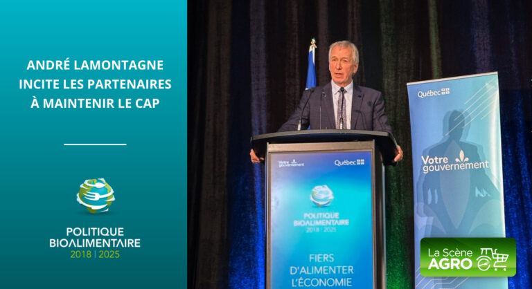 André Lamontagne politique bioalimentaire Politique Bioalimentaire