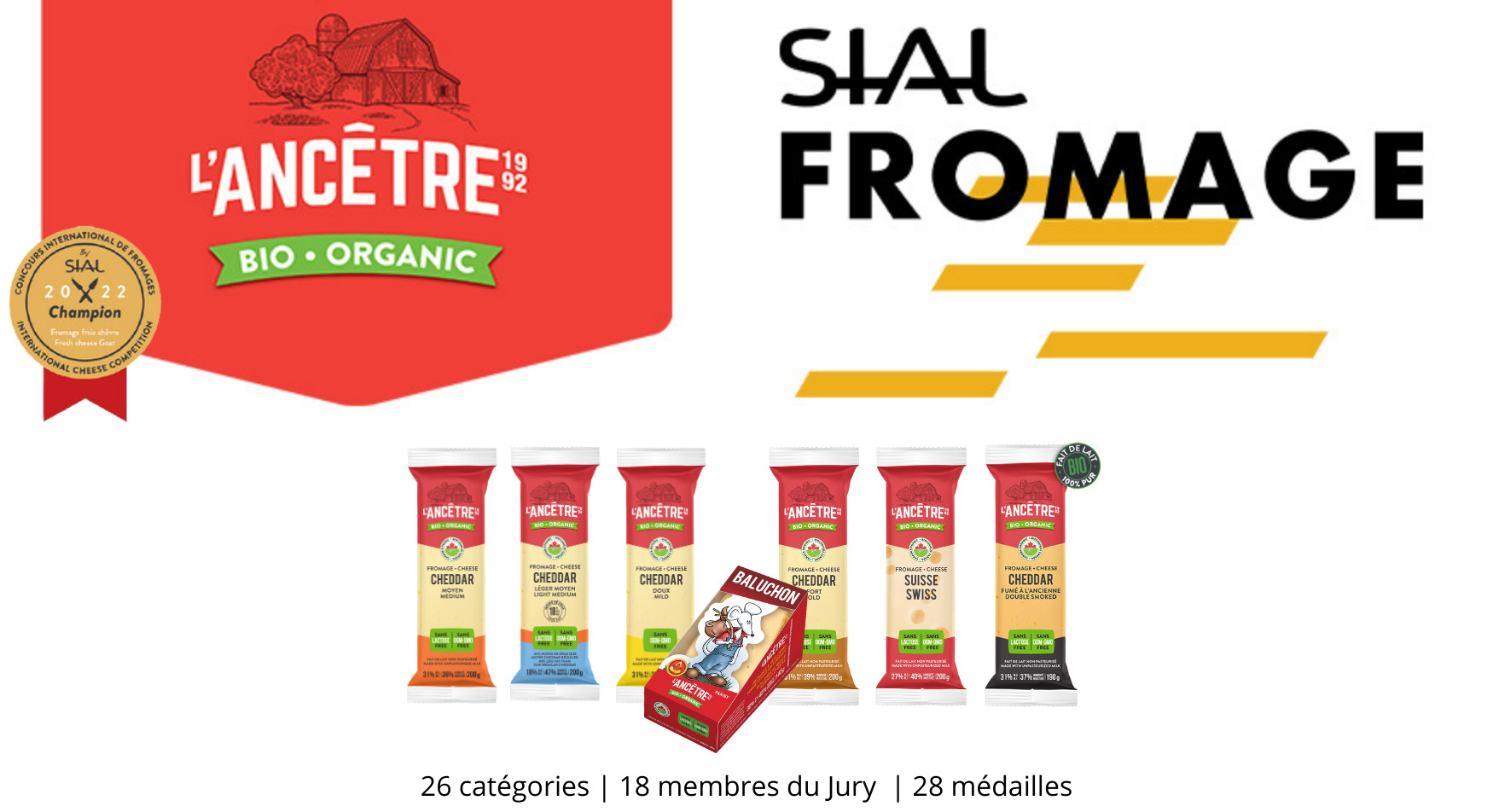 Concours de fromages SIAL Toronto