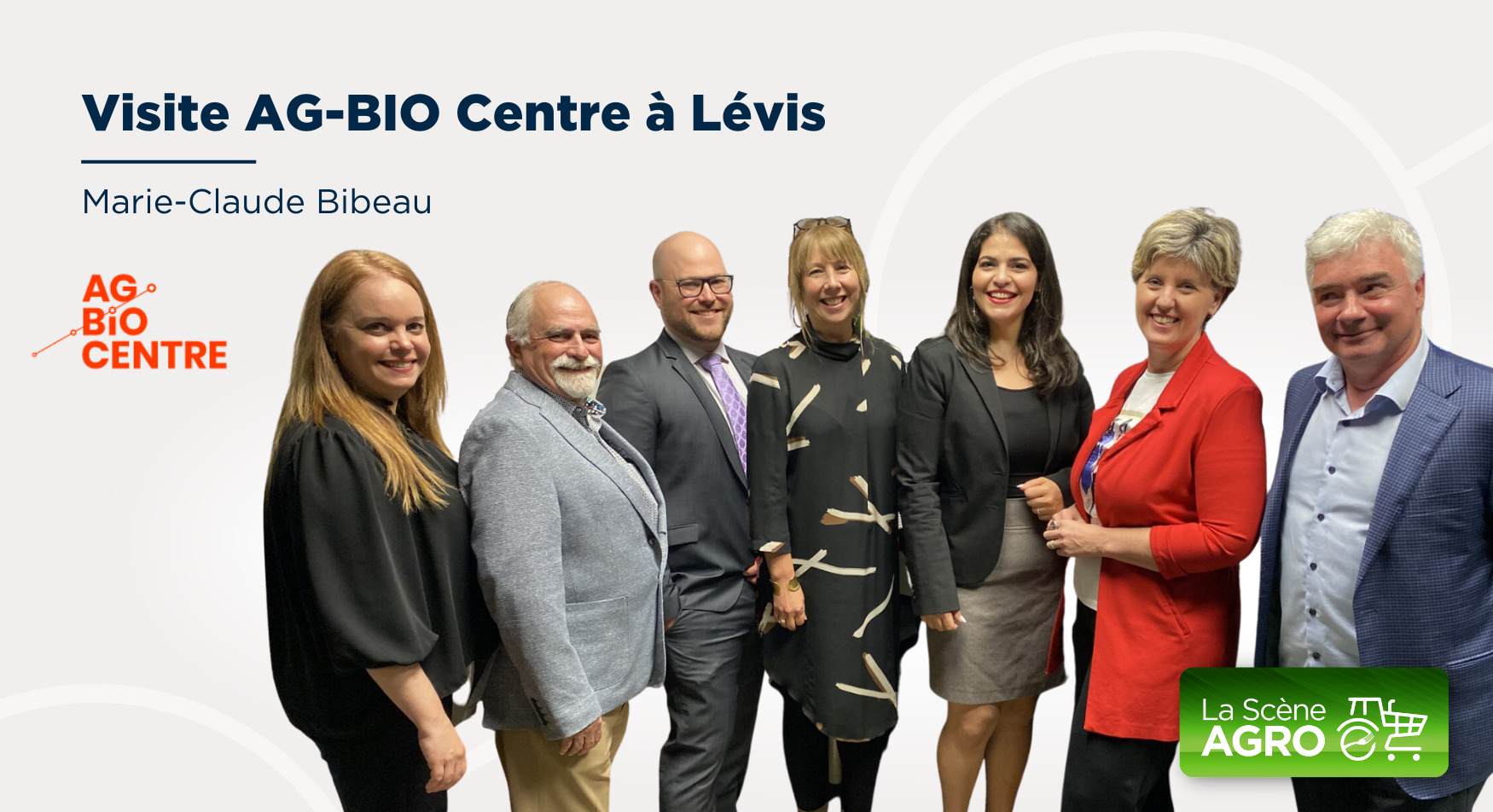 Marie-Claude Bibeau AG-BIO Centre AG-BIO Centre