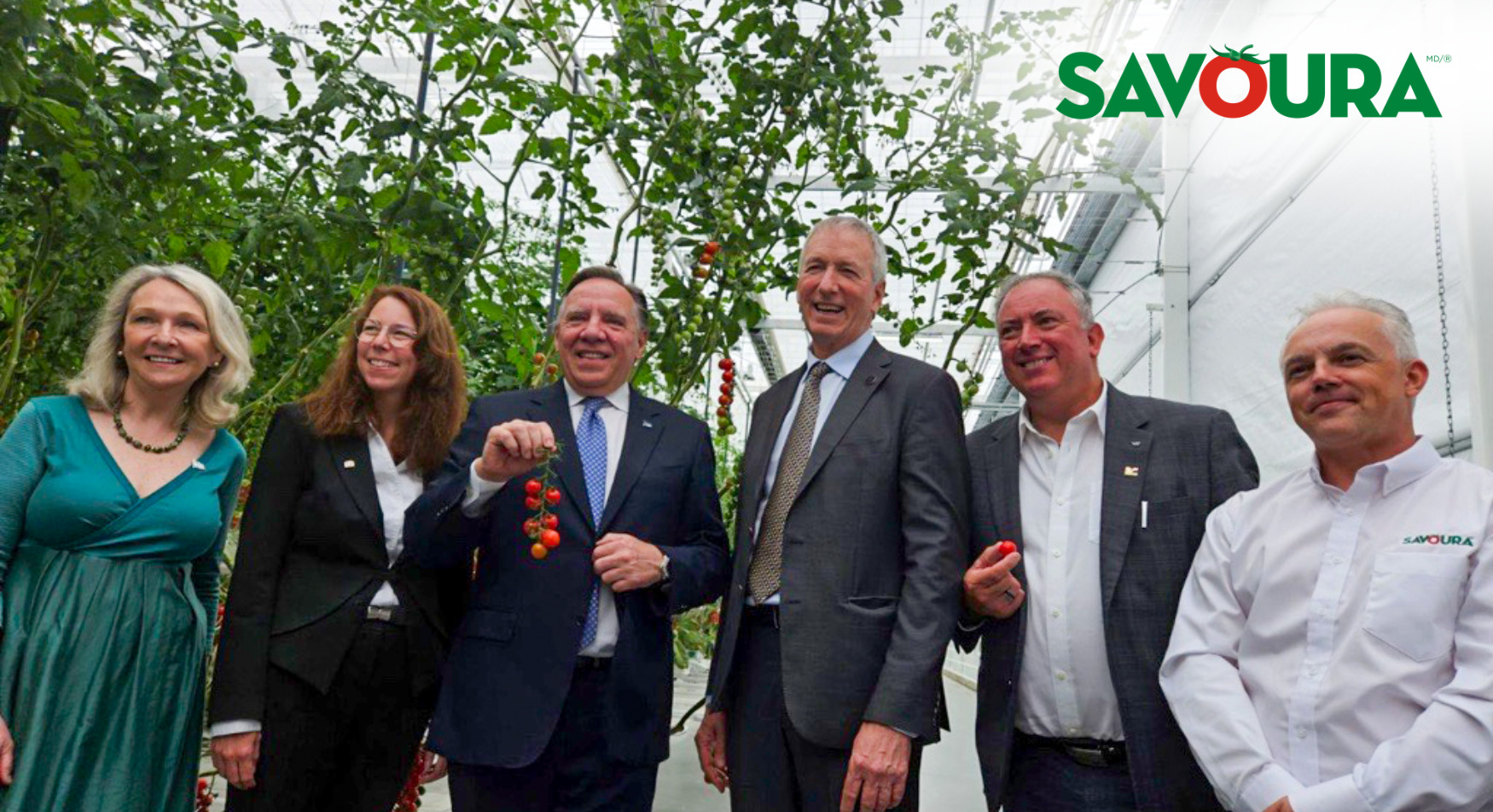 Culture en serre investissements Québec Investissement Savoura