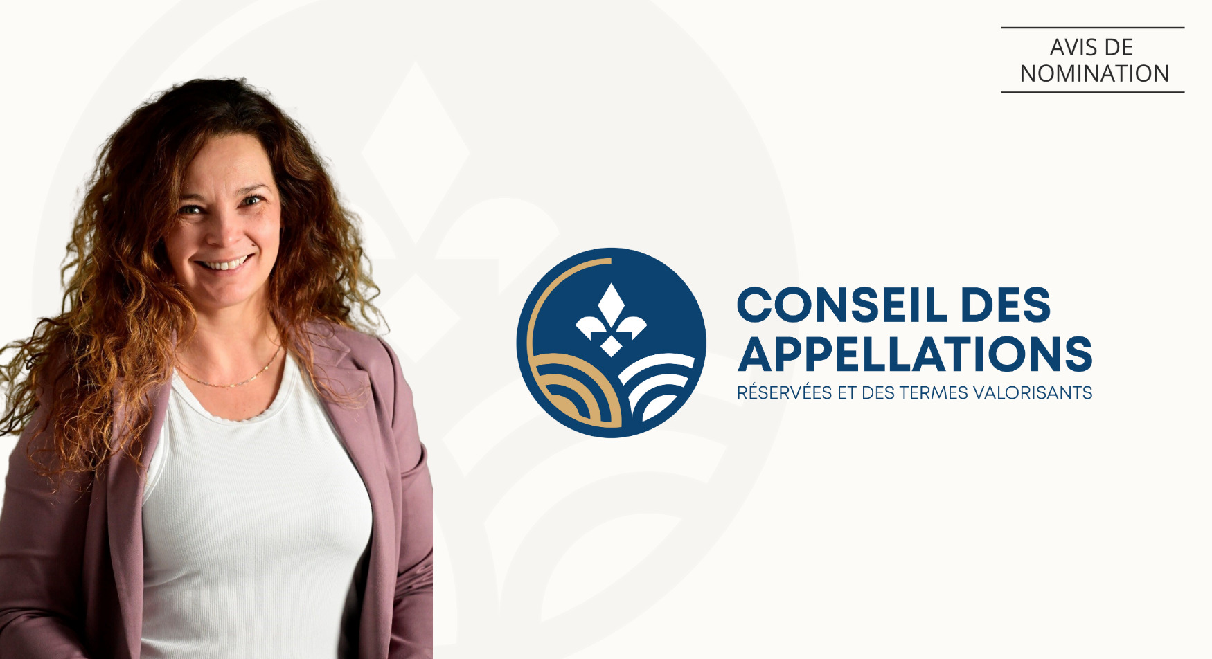 Tina Girard Avis de nomination CARTV