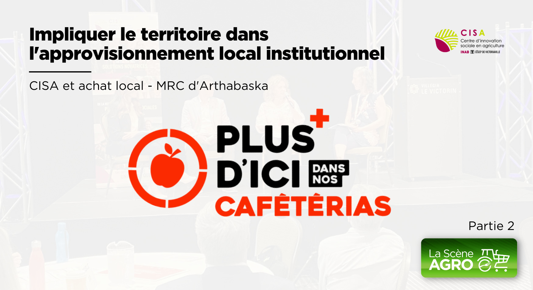 Alimentation locale institutions