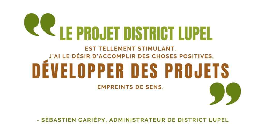 Sébastien Gariépy District Lupel