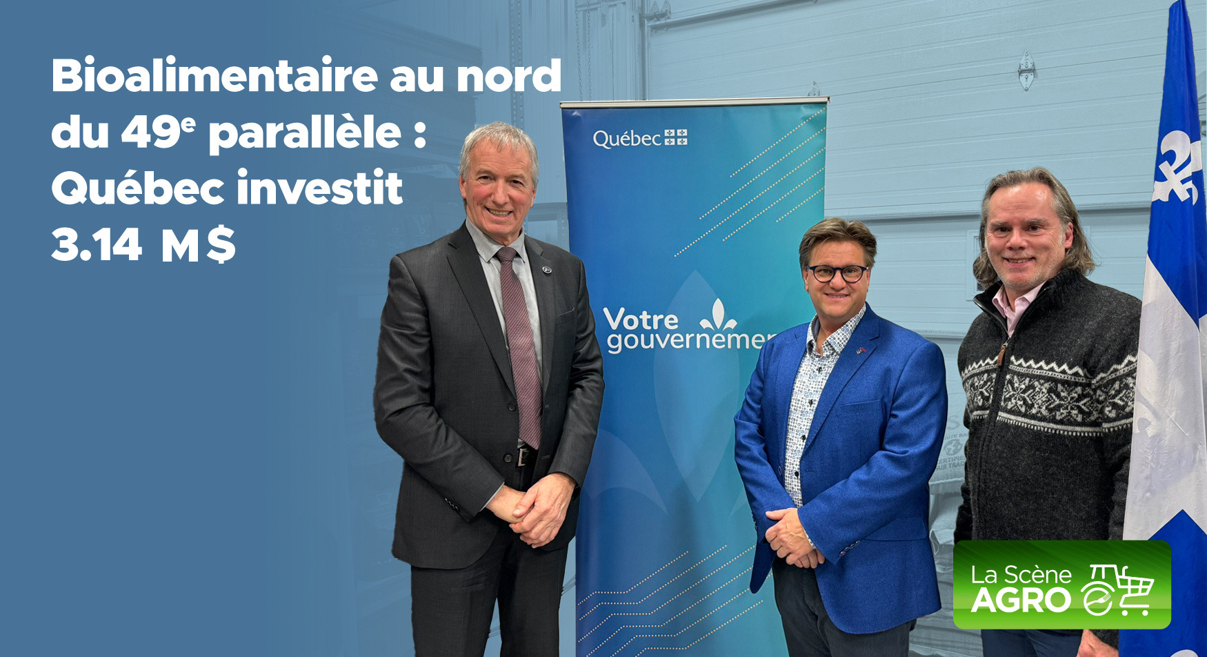 49e parallèle bioalimentaire MAPAQ investissement